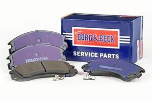Комплект гальмівних накладок, дискове гальмо Borg & Beck BBP1565