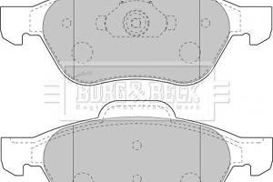 BBP1806 BORG & BECK - Гальмівні колодки до дисків