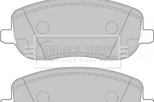 BBP1826 BORG & BECK - Гальмівні колодки до дисків