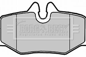Комплект гальмівних накладок, дискове гальмо Borg & Beck BBP1958