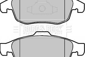 Комплект гальмівних накладок, дискове гальмо Borg & Beck BBP2069
