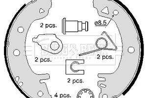 BBS6097 BORG & BECK - Гальмівні колодки до барабанів
