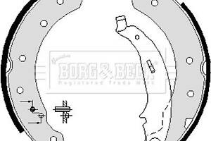 BBS6233 BORG & BECK - Гальмівні колодки до барабанів