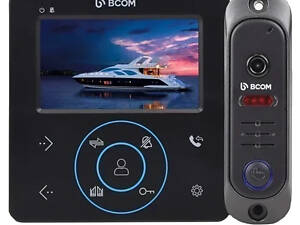 BCOM BD-480M Black Kit Комплект відеодомофона