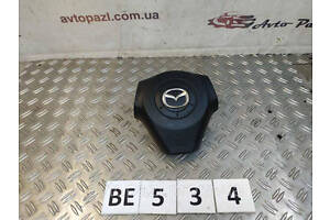 BE0534 BP4S57K00D подушка безопасности в руль (1 разъем) Mazda 3 BK 03-0