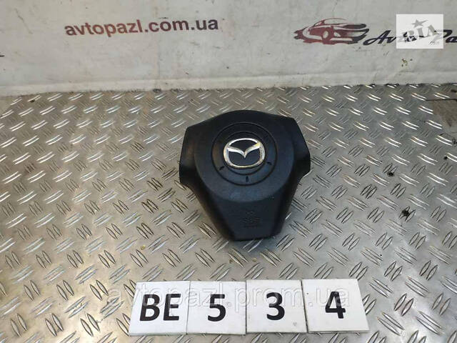 BE0534 BP4S57K00D подушка безопасности в руль (1 разъем) Mazda 3 BK 03-0