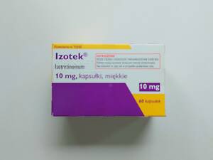 Izotek 10 mg 60 шт ізотретиноін роакутан роаккутан акнетін