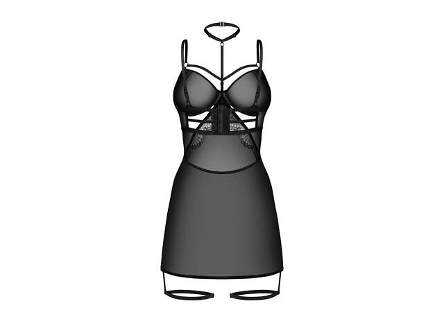 Бебі-дол Obsessive Arrowel Black chemise S/M - Фото 2