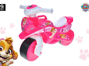 Біговел мотоцикл Щенячий патруль Скай рожевий qbee QB002-102