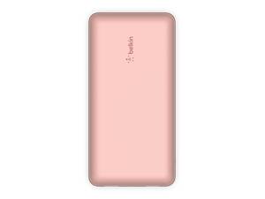 Belkin Портативное зарядное устройство 20000mAh, 15W Dual USB-A, USB-C, rose gold