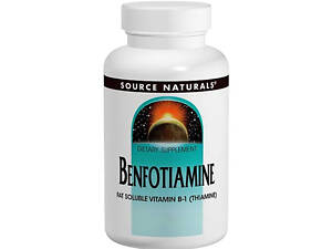 Бенфотіамін Source Naturals Benfotiamine 30 таб