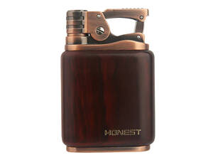 Бензинова запальничка Honest BCZ789 - Bronze Wood