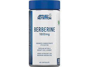 Берберин Applied Nutrition Berberine 1000 mg with AstraGin 60 Capsules