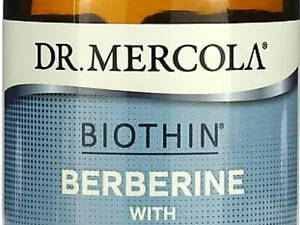 Берберін з хромом для покращення метаболізму Dr. Mercola Biothin Berberine with Chromium 30 капсул