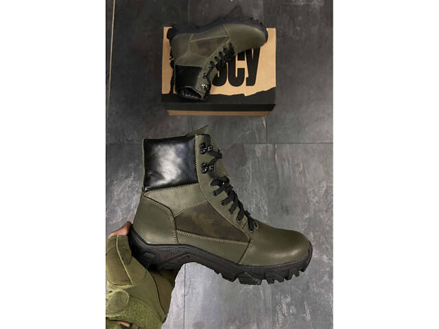 Берцы берци демисезон зима хаки мембрана всесезонные - Фото 5