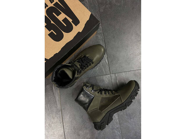 Берцы берци зима хаки качественные военные тактические Унисекс, 40 - Фото 1