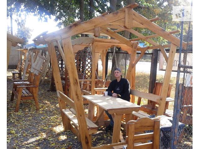 Альтанки з дерева - Фото 1