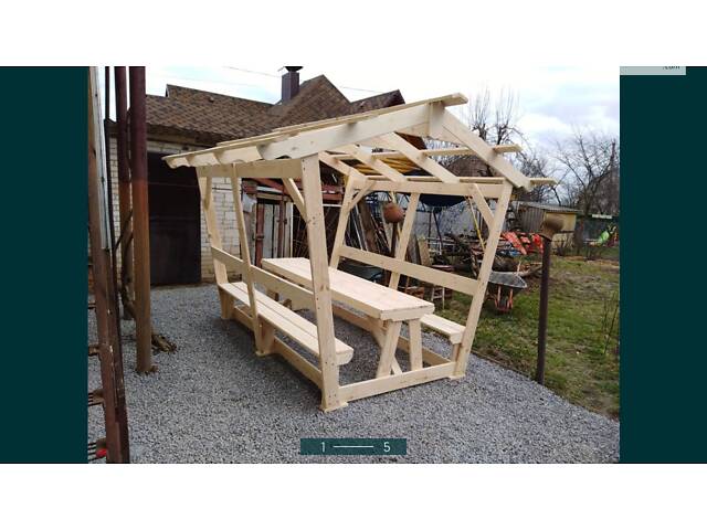 Альтанки з дерева - Фото 3