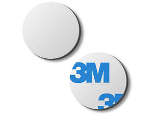 Безконтактна самоклейка ID Em-Marine 125 КГц (TK4100) Ø25 колір білий