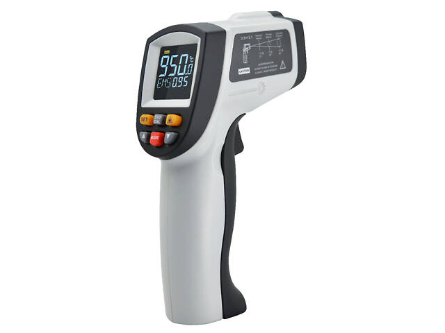 Безконтактний термометр (пірометр) — 50-950 °C BENETECH GT950 - Фото 1