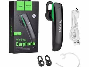 Беспроводная гарнитура Hoco E1 wireless Bluetooth Earphone Чёрная