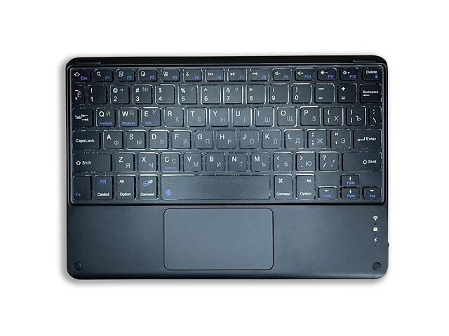 Беспроводная клавиатура Primo KB01 Bluetooth с тачпадом - Black - Фото 2
