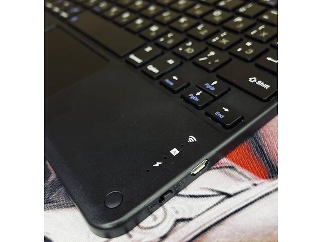 Беспроводная клавиатура Primo KB01 Bluetooth с тачпадом - Black - Фото 3