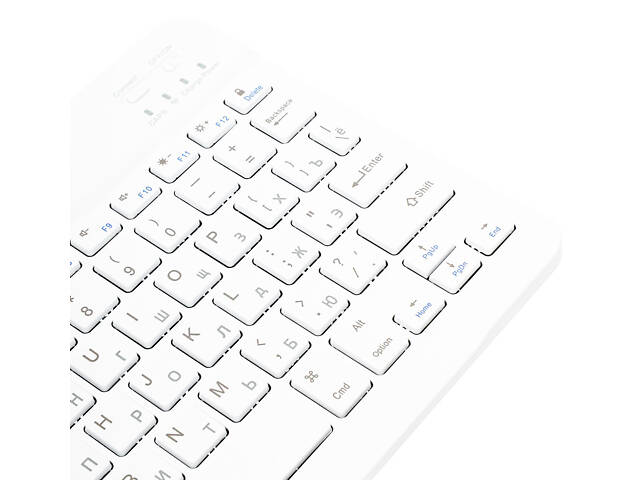 Бездротова клавіатура та миша BT Combo White - Фото 6