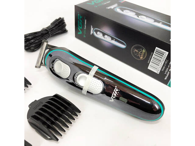 Бездротова універсальна стрижкова машинка VGR V-055, Машинка для стрижки волосся домашня - Фото 2