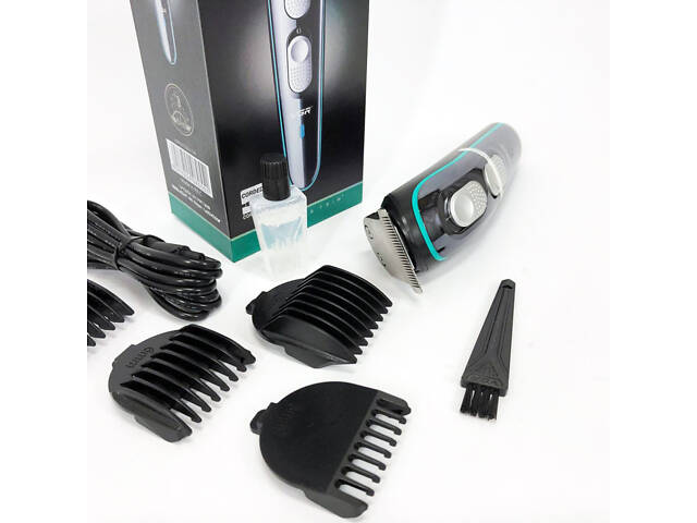 Бездротова універсальна стрижкова машинка VGR V-055, Машинка для стрижки волосся домашня - Фото 13