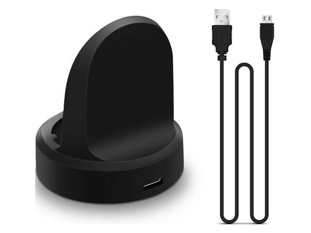 Бездротова зарядна док-станція Primo для годинника Samsung Galaxy Watch 42 mm (SM-R810) - Black - Фото 2
