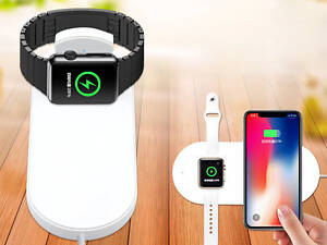 Бездротове зарядний пристрій Primo Qi AirPower для iPhone і Apple Watch