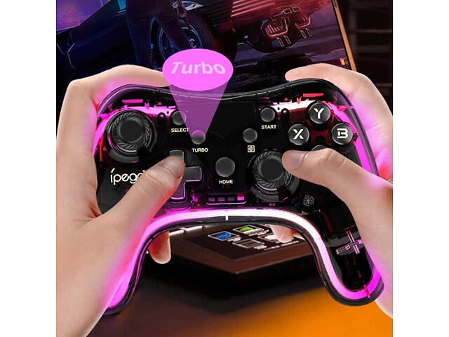 Беспроводной Bluetooth геймпад джойстик Ipega PG-9228 для iOS, Android, PS4, Windows с подсветкой и вибрацией - Фото 8