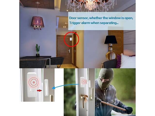 Беспроводной датчик открытия дверей и окон на 433 мГц до 80 метров Nectronix WDS-433 - Фото 5