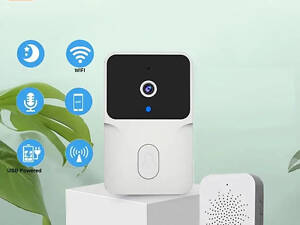 Бездротовий дверний відеодзвінок Wi-Fi Smart Doorbell M6