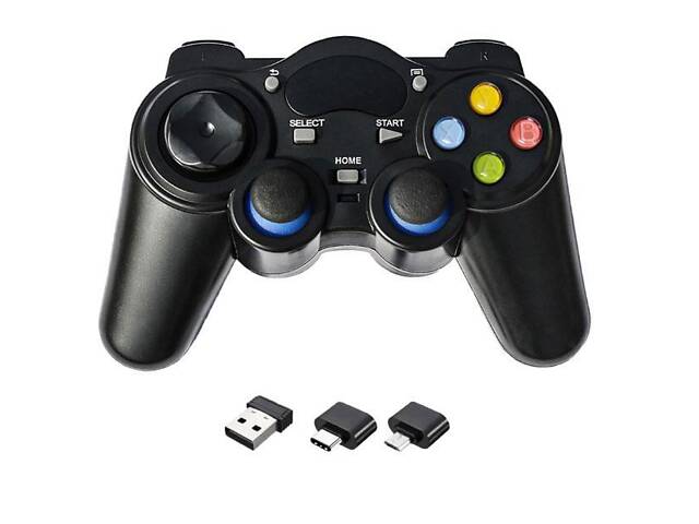 Безпровідний геймпад джойстик Primo TGZ-850D для Android TV Box, Smart TV, телефона, планшета, PS3, PC/Steam - Фото 2