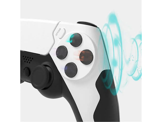 Бездротовий геймпад GAMINJA P48 для PS4 PS3 PC зручний геймпад з Bluetooth для комфортної гри - Фото 7