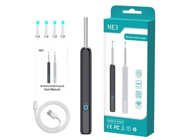 Беспроводной прибор для чистки ушей NE3 отоскоп - Фото 1