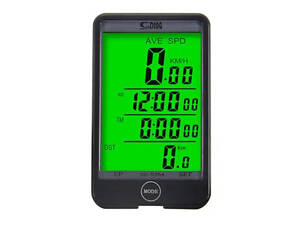 Бездротовий велокомп'ютер SunDing SD-576C waterproof + 27 функцій + підсвічування 2.5 дюйм