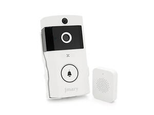 Беспроводной видеозвонок Jmary MF-8 с Wi-Fi и датчиком движения, встроенный аккумулятор 3600mAh, White, Box