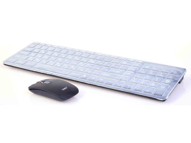 Беспроводные клавиатура и мышь RIAS K06 Black (3sm_543787105) - Фото 4