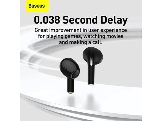 Беспроводные наушники Baseus True Wireless Earphones Bowie E8 Black yL. - Фото 8