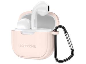 Беспроводные наушники BOROFONE BW29 Charm true wireless BT headset Pink Sugar yL.