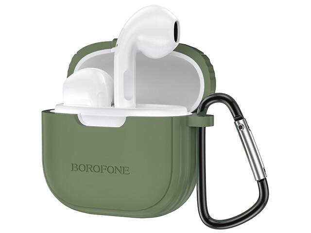 Беспроводные наушники BOROFONE BW29 Charm true wireless BT headset Forest Green yL. - Фото 1