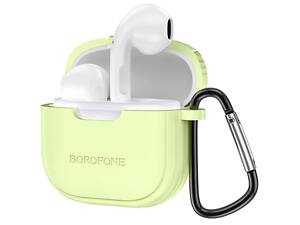 Беспроводные наушники BOROFONE BW29 Charm true wireless BT headset Lemon Green yL.