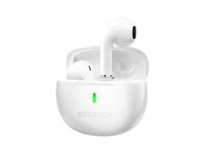 Беспроводные наушники ESSAGER (цветная коробка) Shining TWS Bluetooth earphones White yL.