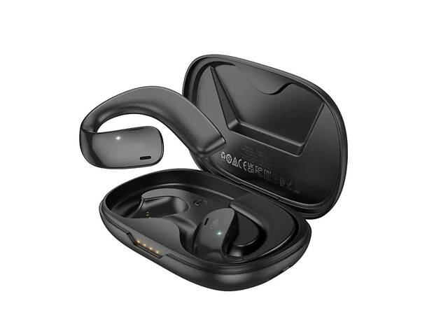 Беспроводные наушники HOCO EQ4 Graceful true wireless BT headset Black yL. - Фото 1