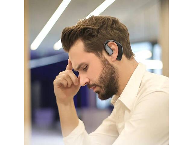 Беспроводные наушники HOCO EQ4 Graceful true wireless BT headset Black yL. - Фото 2