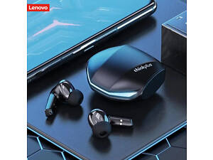 Беспроводные наушники Lenovo Thinkplus Live GM2 Pro Black — Bluetooth гарнитура с шумоподавлением, удобные, компактные,