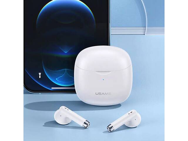 Беспроводные наушники USAMS-IA04 TWS Earbuds IA Series White yL. - Фото 4